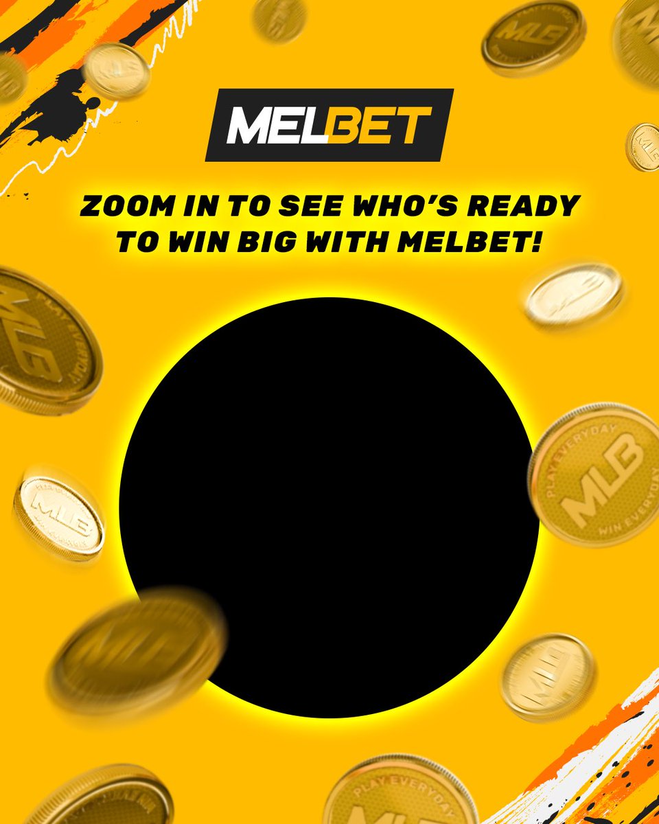 The closer you look, the bigger the surprise 👀
Zoom in to reveal who’s ready to win it all with Melbet! ⚡️

#MelbetIndia #WinWithMelbet