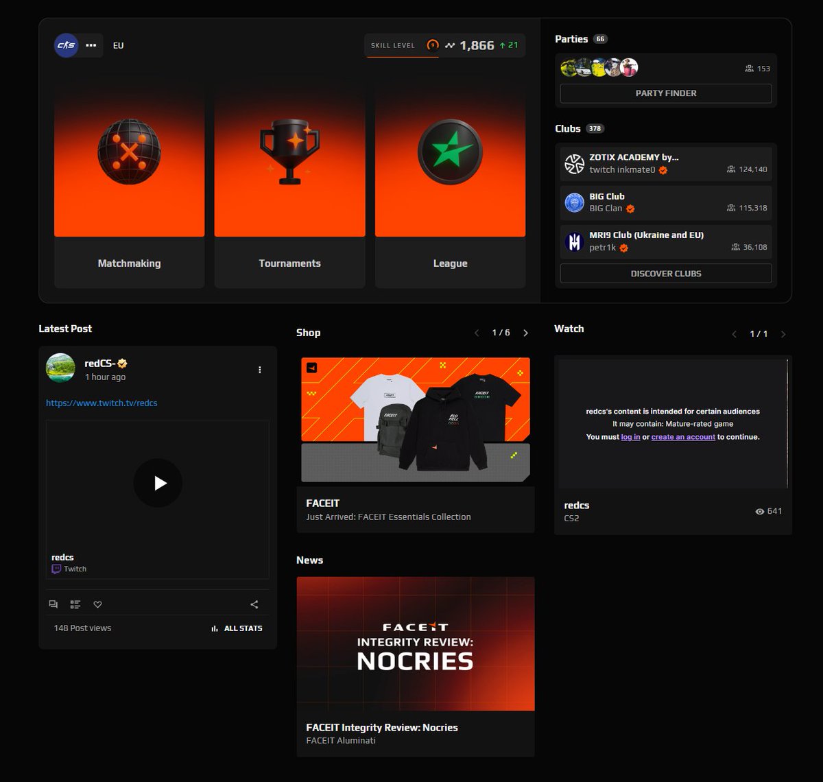 FACEIT Darwin tweet media