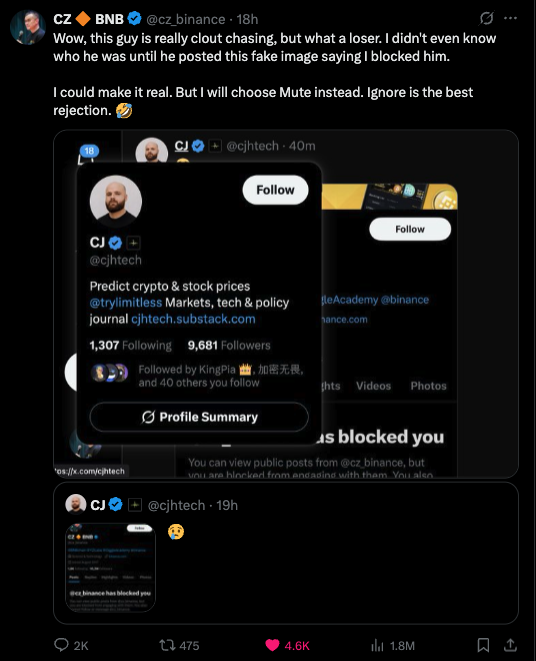 ayyyeandy's tweet image. > be CZ
> watch Hyperliquid win public love again after huge crash
> your platform steals money from users
> freak out and give users back some money
> realize entire biz model is at risk
> oh shit, limitless founder puts you on blast
> accuses your platform of asking for 7%…
