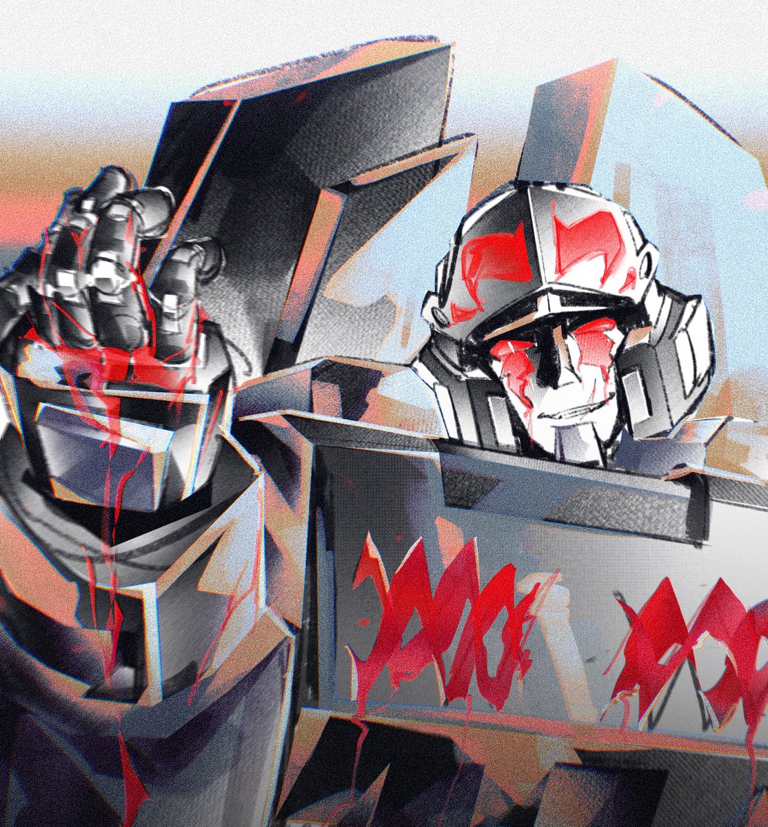 comet_Saleya's tweet image. #Transformers #Megatron 
My Glory.