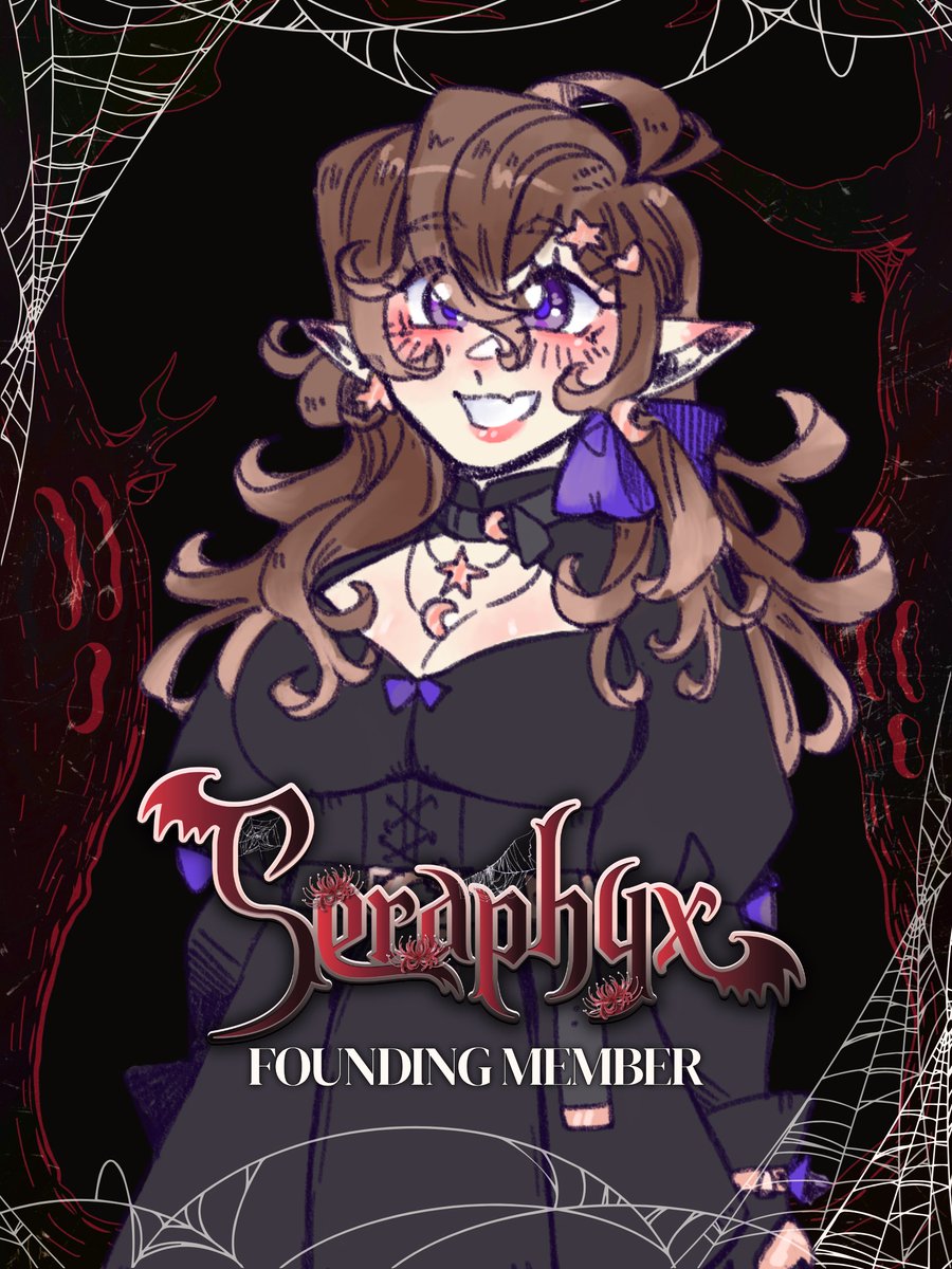 'Through the stars and the moon, she bears witness.'

Meet <a href="/Mazeakeine/">Mazeakeine 🌒✨【 Seraphyx 】</a>, the High Elf of Seraphyx! The one who stood at the end, to seek the magic within it all. Fought so valiantly to be.

🎨 <a href="/lovelidoe/">deer 🐟✨</a> | #seraphyxvt