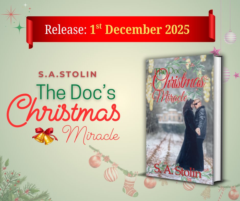 The storm brings fear. The clinic brings danger. Christmas brings love. The Doc’s Christmas Miracle releases 1st December 2025. Follow <a href="/Stolin1Stefanie/">Stefanie Stolinsky</a> for updates.