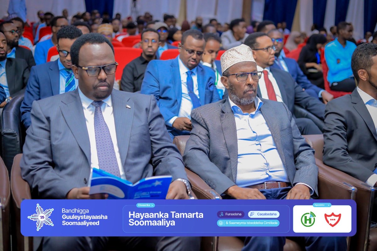H.E. Salah Ahmed Jama, Deputy Prime Minister of the Federal Government of Somalia, officially closed the Somalia Success Stories Forum #BGS25.

In his remarks, he reaffirmed the government’s partnership with the World Bank to invest $100 million in expanding Somalia’s electricity