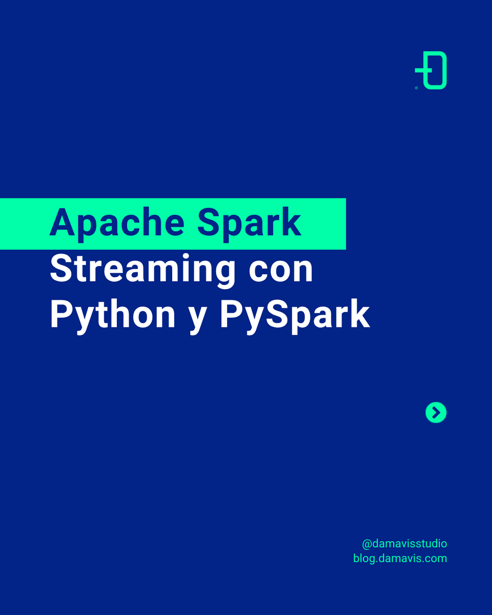 DamavisStudio's tweet image. 📌 Aprende a trabajar en #Apache Spark Streaming con #PySpark y #Python
#Spark Streaming es una tecnología ampliamente utilizada en el mundo del #BigData para el procesamiento de datos en tiempo real 📈
🔹 ¿Cómo funciona? 👇
#ApacheSpark