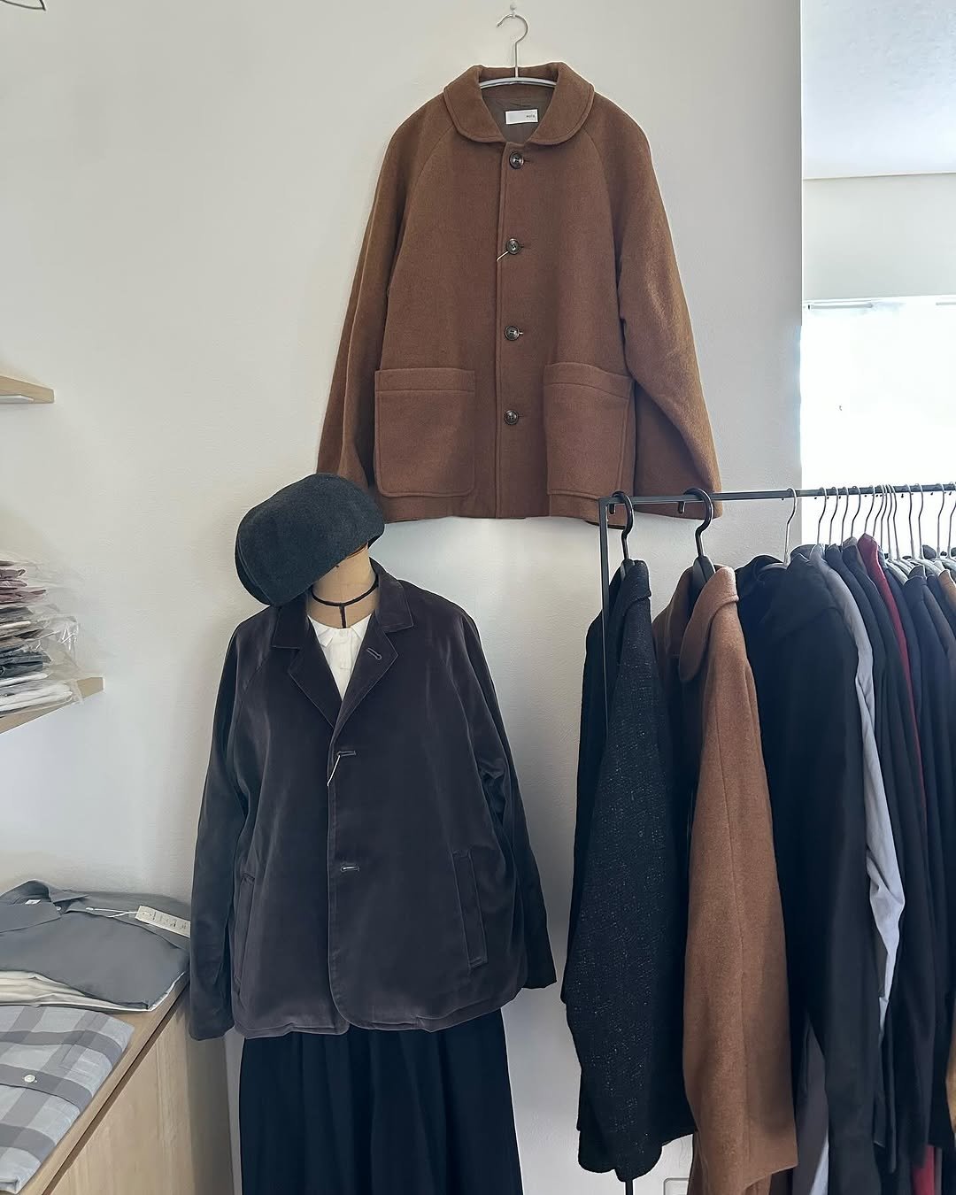 HUIS ハウス　長袖ブラウン HUIS -ハウス- / 遠州織物 on X: 