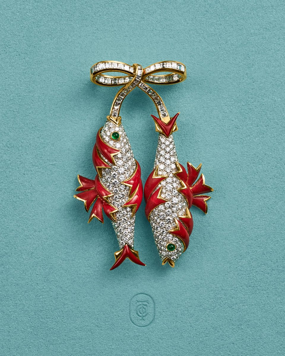 TiffanyAndCo's tweet image. From The Tiffany Archives
-
Legendary designer Jean Schlumberger is celebrated for his ability to transform the natural world from the realistic to the surreal. Crafted with exquisite gemstones and boundless artistry, these brooches from the 1950s and 60s transform fine jewelry