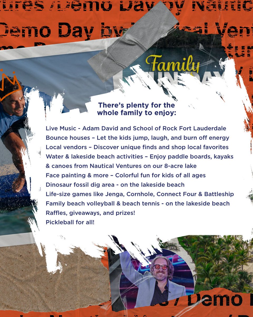 Fun, music &amp; waves collide at Family Fun Day at The Fort! 

Join us Oct 19th in The Fort for live music by The Voice winner Adam David, plus kayaking, paddleboarding, and lakeside fun for the whole family.

📅 1–5 PM
#FamilyFunDay #FortLauderdaleEvents #AdamDavid #OnTheWater
