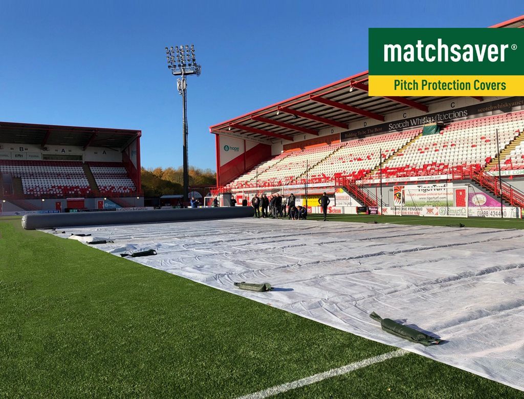 Matchsaver Pitch Protection – NEW SEASON STOCK NOW AVAILABLE. Assembled Air Roller Covers Waterproof and Permeable options.
Call +44 (0) 3458 721800 <a href="/fcbusiness/">fcbusiness Magazine</a>
matchsaver.com/video-gallery/
