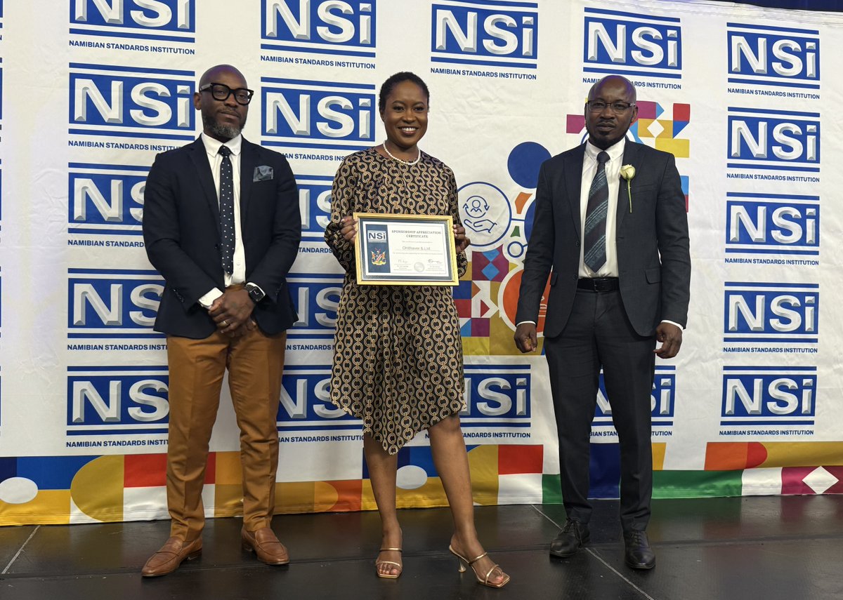 O&amp;L Group represented at the NSI National Quality Awards:

Hartlief: Recognition Product Award &amp; Large Enterprise Exporter
Namibia Dairies: Recognition Product Award
O&amp;L Leisure: Company Award &amp; Service of the Year
Congratulations!
Read more here: bit.ly/NSIAwards
#OLGroup