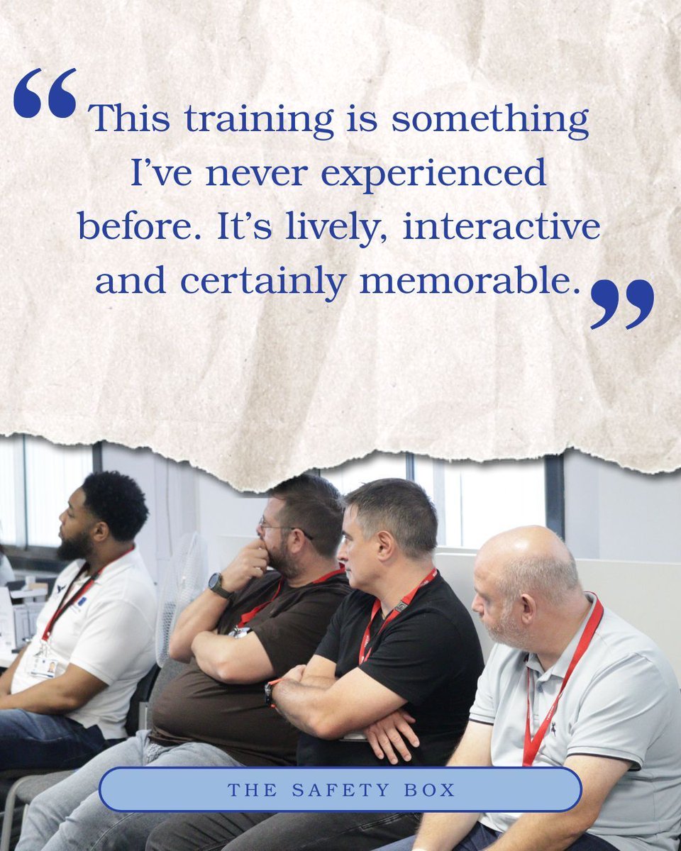 thesafetybox_uk's tweet image. Our Training For Professionals program impacts others by supporting their informed work with extra insight. Participants gain new perspectives, and our shared experiences, factual insights, and activities leave a lasting impression. #SharingKnowledge #TrainingForProfessionals