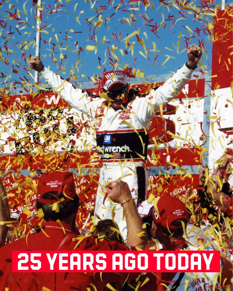 NASCARClassics's tweet image. Time continues to fly.

It’s been 25 years since Dale Earnhardt’s last Cup Series victory at @TALLADEGA.