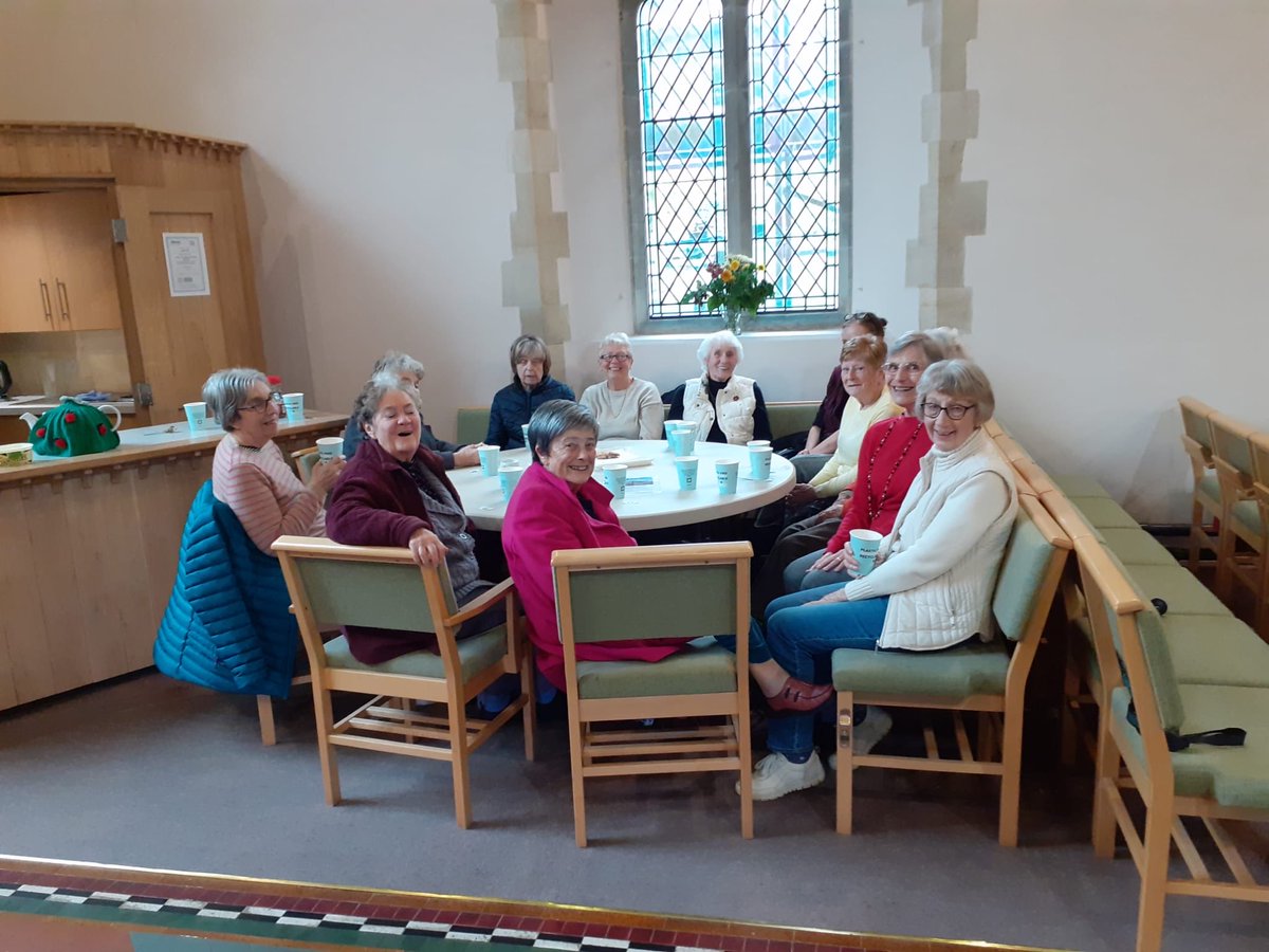 We are blessed with growing weekday numbers and over 20 stayed for coffee after the Eucharist today <a href="/ChurchinWales/">The Church in Wales | Yr Eglwys yng Nghymru</a> <a href="/TheGarthMA/">The Garth Ministry Area</a>