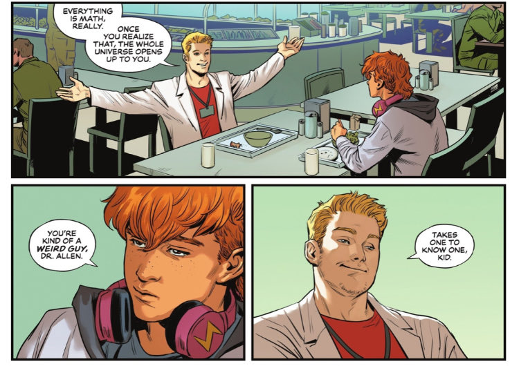 Absolute Flash issue 8 is really good in making you interested in Barry Allen 

The way he talks in this issue with the flashback interactions between Wally is how I think he should’ve acted when he returned in the mainline comics, honestly

great issue, many questions