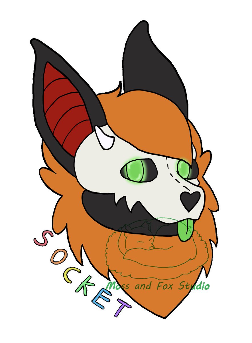 MossAnFoxStudio's tweet photo. Simple headshot badge done for a good friend. I will take commissions for these at $20 a piece. Complex characters might get charged +$5

This price is for art only.  Printing, laminating,  and shipping will be +$10

#digitalart #badge https://t.co/SMPWkryWxK