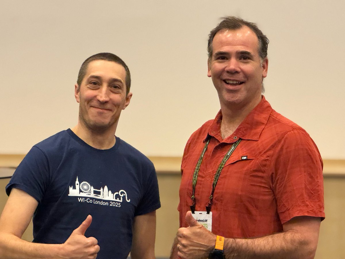 We’re proud to see members of our CWISE community showing up strong at #WLPCPrague!
Pictured here are Peter Mackenzie and Troy Martin, two respected CWISEs leading the way in wireless infrastructure, design and analysis.

Thank you for your leadership and continued contributions