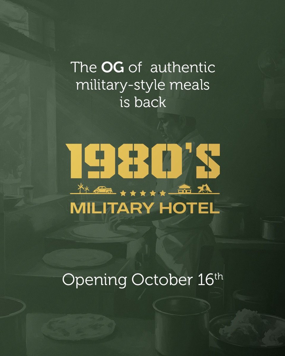 Lets OTT x CINEMA (@letsottxcinema) on Twitter photo A legendary comeback! 🔥
The iconic 1980’s Military Hotel is back — revived by <a href="/HeroManoj1/">Manoj Manchu🙏🏻❤️</a> himself.
Authentic flavors. Timeless tradition.
📍Opening on October 16th!
#1980sMilitaryHotel #LegendaryComeback #ManchuManoj <a href="/phanikvarma/">PHANIKVARMA</a> <a href="/harish_peddi/">Harish Peddi</a> <a href="/srikarvytla/">vytlasrikar</a> A legendary comeback! 🔥
The iconic 1980’s Military Hotel is back — revived by <a href="/HeroManoj1/">Manoj Manchu🙏🏻❤️</a> himself.
Authentic flavors. Timeless tradition.
📍Opening on October 16th!
#1980sMilitaryHotel #LegendaryComeback #ManchuManoj <a href="/phanikvarma/">PHANIKVARMA</a> <a href="/harish_peddi/">Harish Peddi</a> <a href="/srikarvytla/">vytlasrikar</a>