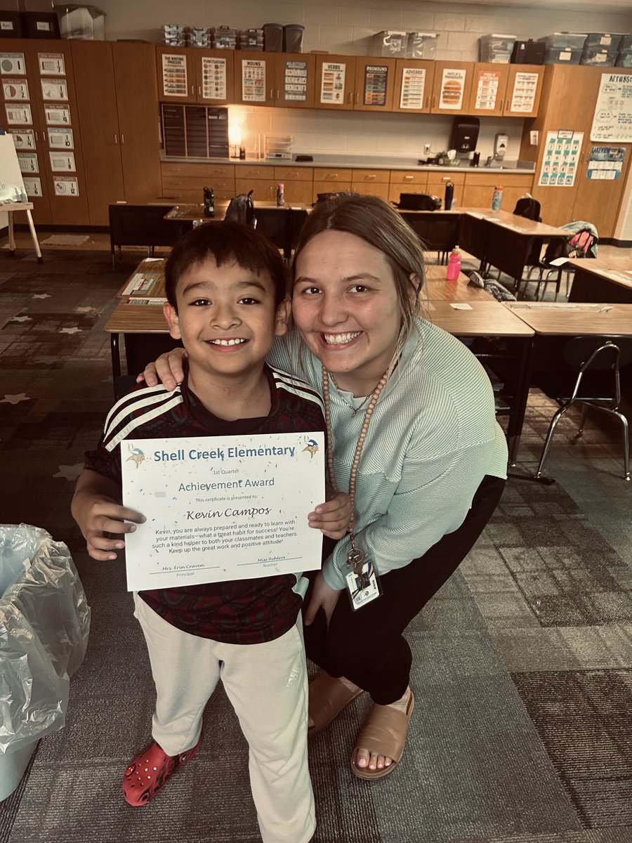 Today we recognized these rockstar second and third graders for their great work! #lakeviewvikes