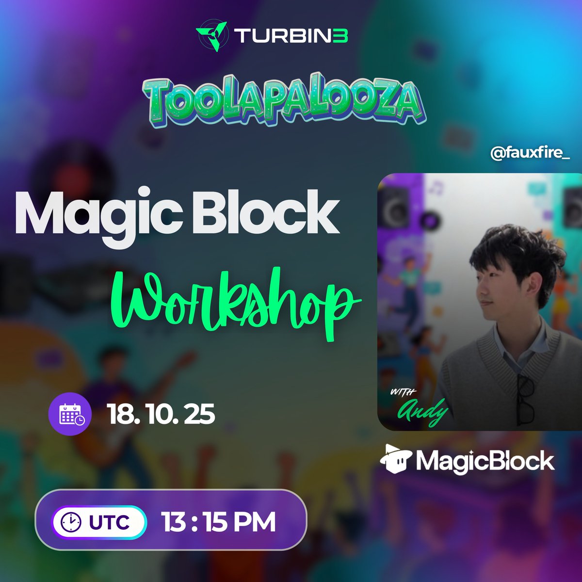 solanaturbine's tweet image. 🧙Unlock the Potential of @magicblock with @fauxfire_ 

Build real-time applications on @solana without limits and supercharge your existing app..!  

The possibilities are endless.🔥