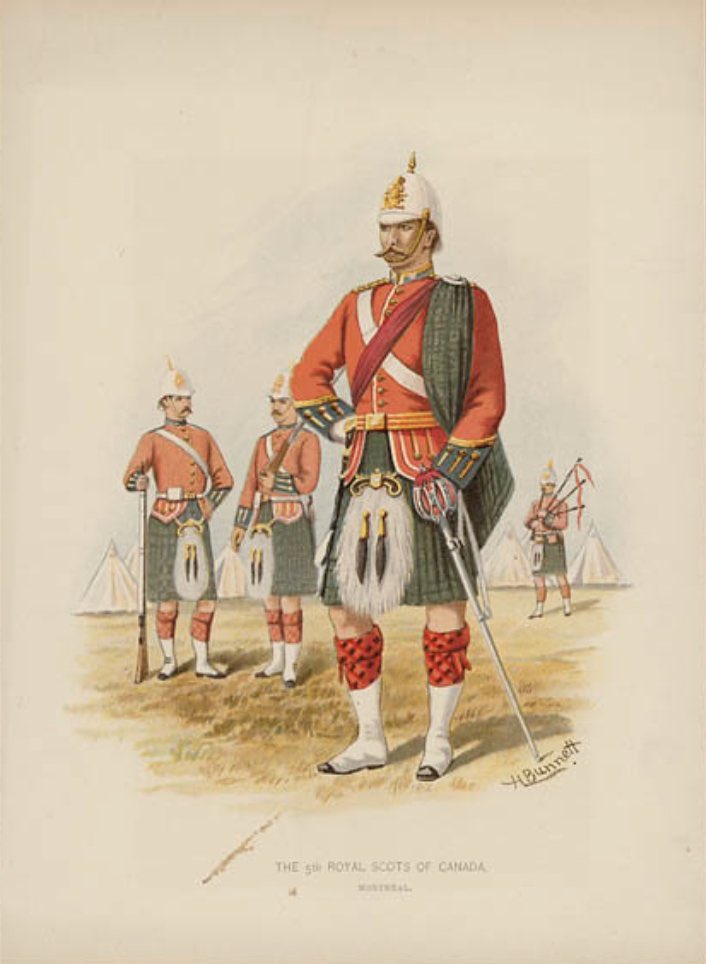 The 5th Royal Scots of Canada (1890)