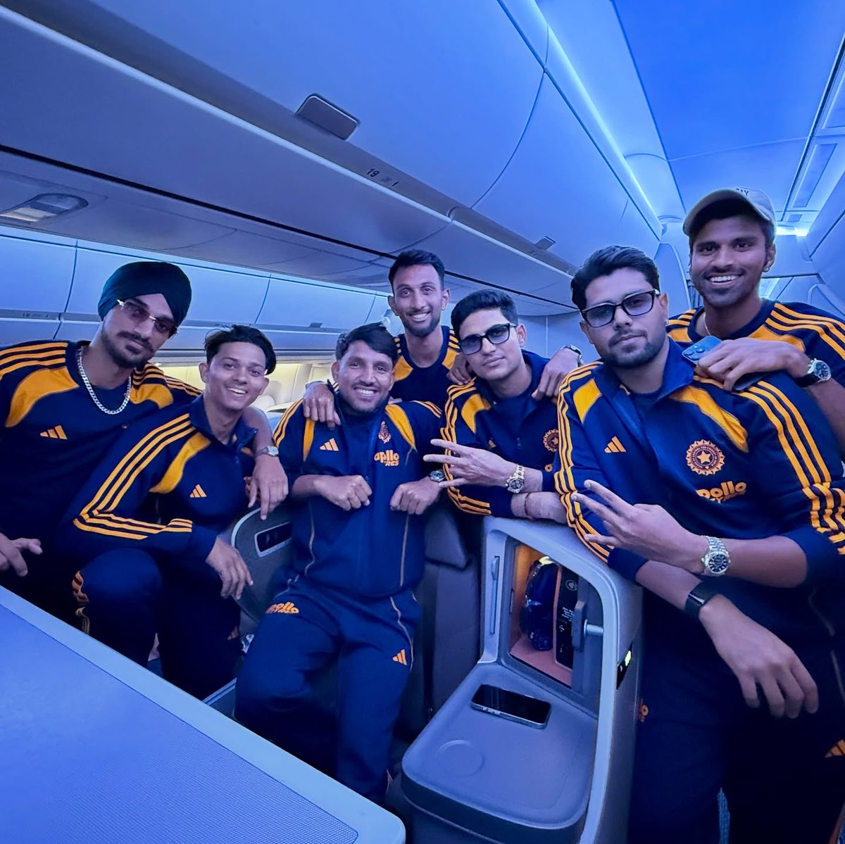 indiaforums's tweet photo. Our Indian cricket heroes are ready to conquer the pitch, flying together with unity and energy! 
.
.
.
#IndianCricket #TeamIndia #CricketFever #BleedBlue #CricketLovers #SkyHighSpirits #CricketJourney #GameOn #CricketFamily #IndiaOnTop #SportsVibes #IndiaFans #WinningTogether #CricketLife #indiaforums