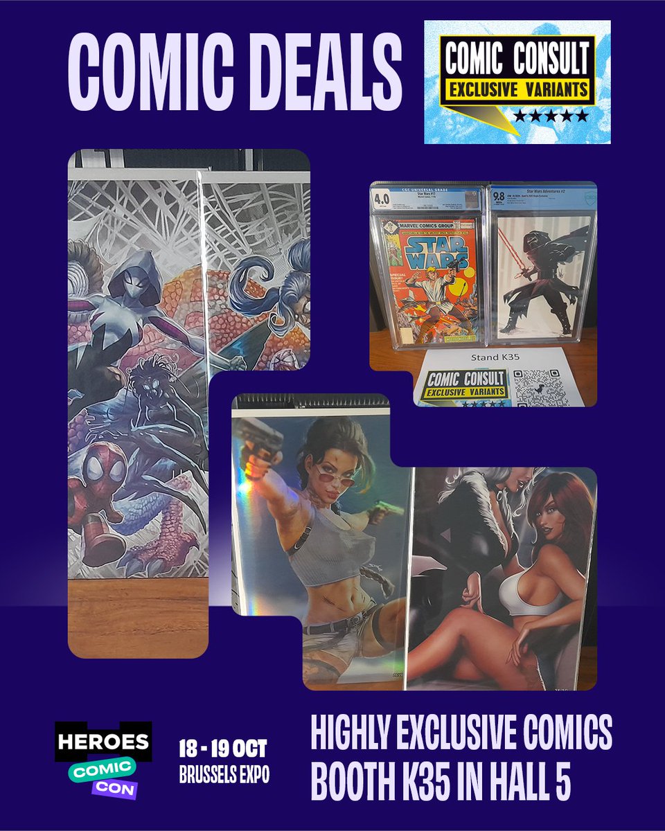 Heroes Comic Con Belgium tweet media