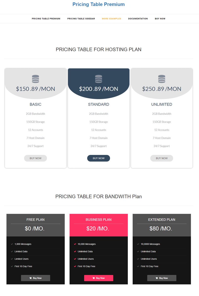 onep7466's tweet image. awplife.com/53m6
Trying to create a clean pricing page for your services? This WordPress plugin makes it so easy to build professional and beautiful pricing tables with no code needed.
Use code "HOTSALE" for a discount.
.
#WordPress #business