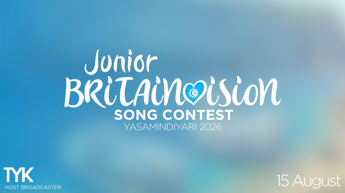 BritainvisionTV's tweet photo. We are excited to welcome you to Yasamindiyari, our Junior Britainvision 2026 host city 🎉

The grand final will be held August 15th, 2026! https://t.co/6A8HpBTJRn