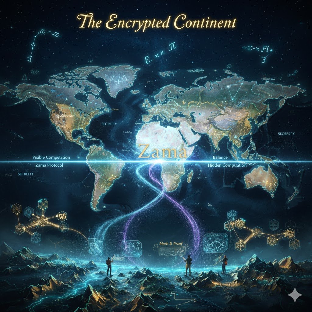 When I first studied the blockchain confidentiality dilemma, I didn’t see code, I saw a map.

A vast digital continent split by a single fault line:
on one side, the lands of transparency, where everything is visible, verifiable, and public.
On the other, the realms of secrecy,