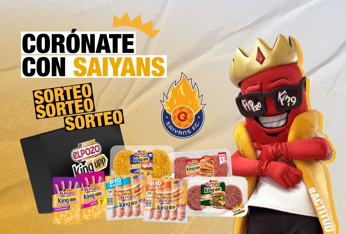 elpozoking's tweet image. Vuelve @Saiyans_FC_ y vuelven los SORTEOS 🐉👀

Se viene una #KingsCup con muuuucha #ActitudKing y un buen SORTEO para que te corones viéndolos 

 SORTEAMOS 3 KING BOX, solo tienes que 👇

❤️ Darle like al tuit
✍️Comentar con hashtag #ActitudKingSaiyans 👑
Seguir a @elpozoking…