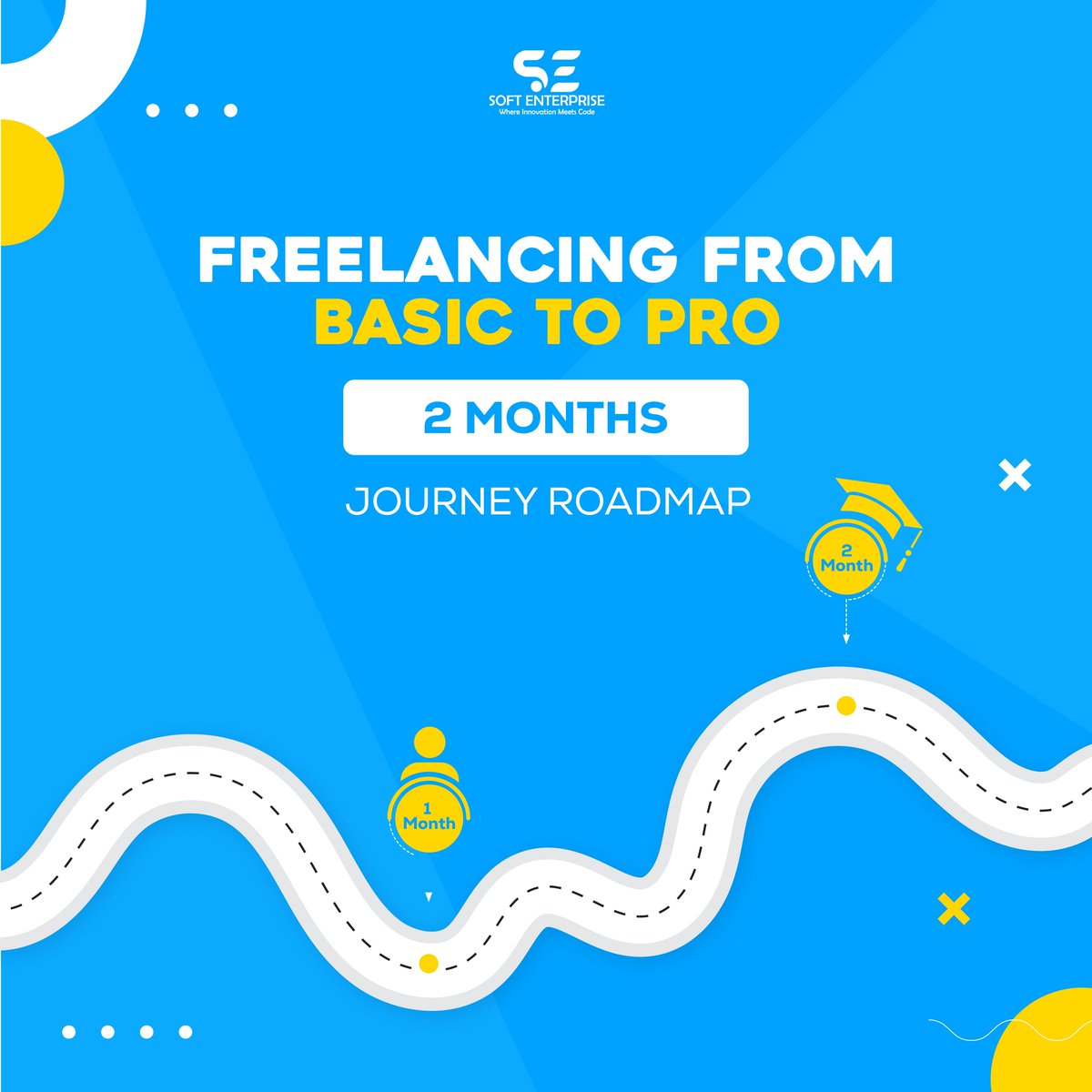 softenterprise_'s tweet image. Turn your potential into a profession! 🌟
Join our Freelancing Learning Program and gain the guidance, and clarity to grow in the digital world. 
Apply today: 👉 careers.soft-enterprise.com/learn-with-us

#SoftEnterprise #FreelancingCourse #CareerGrowth #SkillDevelopment #LearnWithSoftEnterprise
