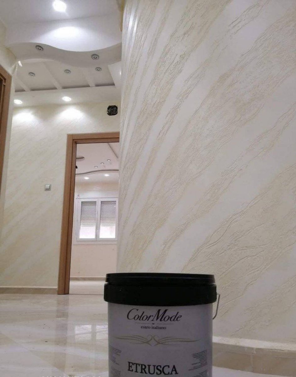 color_mode16's tweet image. إتروسكا – لمسة ديكور إيطالية فاخرة 

 ETRUSCA من ColorMode، المعجون الزخرفي الفاخر المصمم لمنح جدرانكم الداخلية تأثيرًا ديكوريًا مميزًا وأنيقًا. 🏡🎨

صُنع في إيطاليا 🇮🇹 لضمان الجودة والتصميم الفاخر.
أضف لمسة من الفخامة إلى مساحتك الآن!

#colormode #etrusca #Algerie #peinture