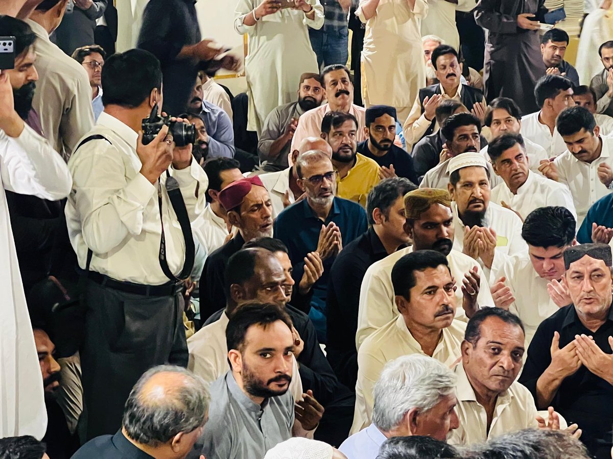 راشد حسین ربّانی کی پانچویں برسی میں شرکت۔