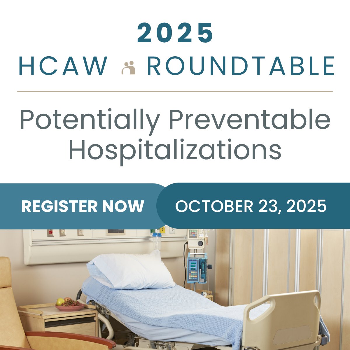 HCAW42's tweet photo. 🏥 Join the HCAW QAPI Roundtable on Potentially Preventable Hospitalizations
🗓️ Oct 23 | 3:30–4:30 PM PT
Hear from expert panelists &amp; share strategies to reduce hospitalization rates. Free for members!
#HCAW #QAPI #HomeHealth #PatientOutcomes https://t.co/AQTQDLD2d1