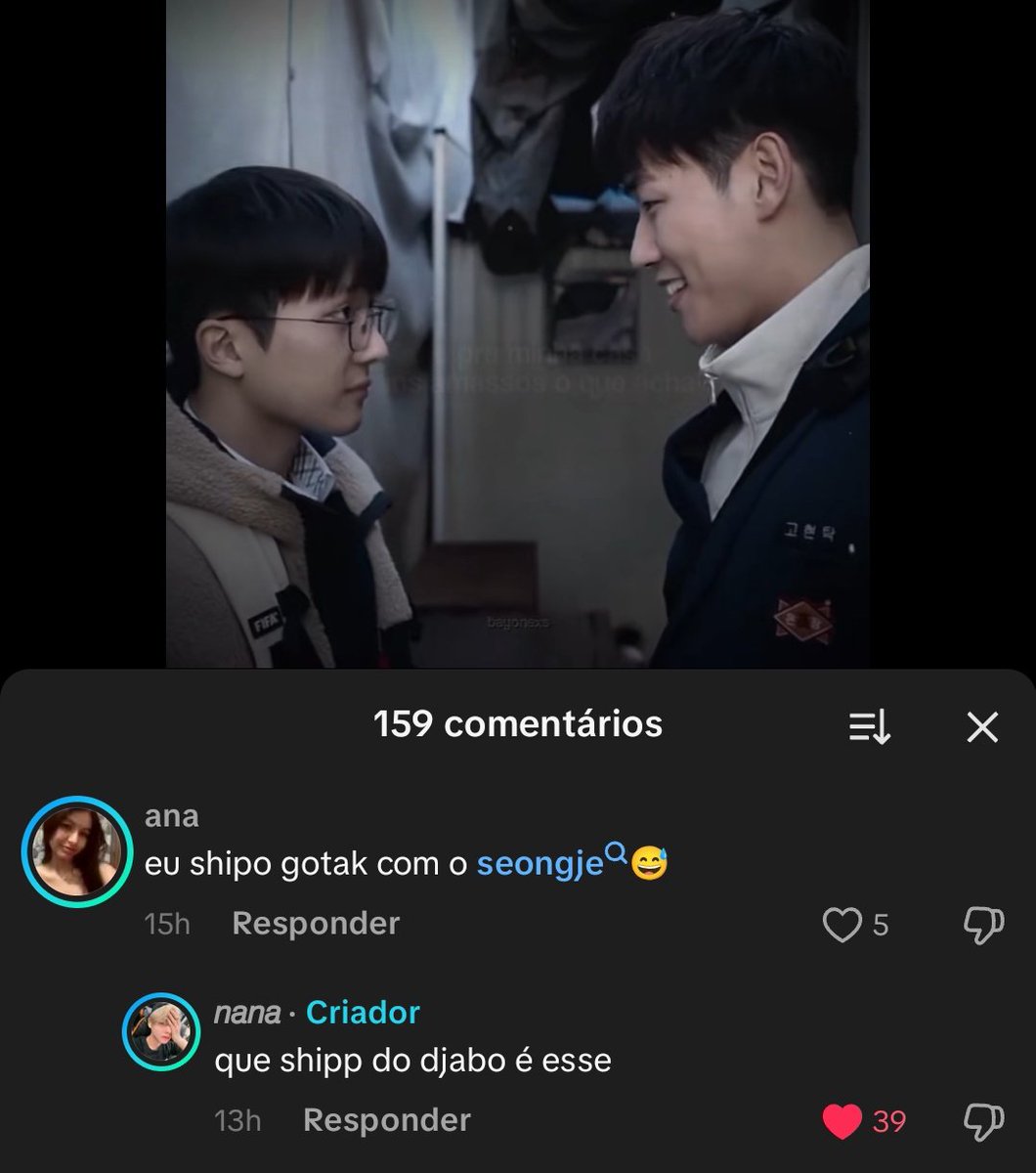 seongjecria's tweet photo. “que shipp do djabo é esse” KKKKKKKKKKK https://t.co/5qGGSuqsUG