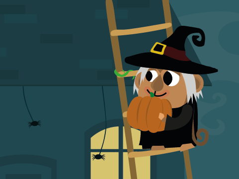 CodeMonkeySTU's tweet image. Halloween brings us a game inspired by Snakes and Ladders but with a spooky twist! Students will add sprites, define functions, and use events to bring the holiday spirit to life. Get your students coding, creating, and celebrating this spooky season! loom.ly/ieVa7dM