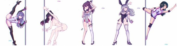 アクトレス集合絵 