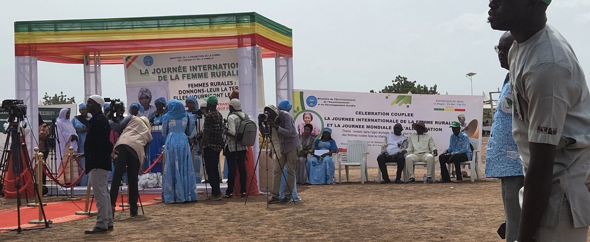 Bonne Fête chères soeurs femmes rurales maliennes. Onufemmes reste engagé á vos côtés.