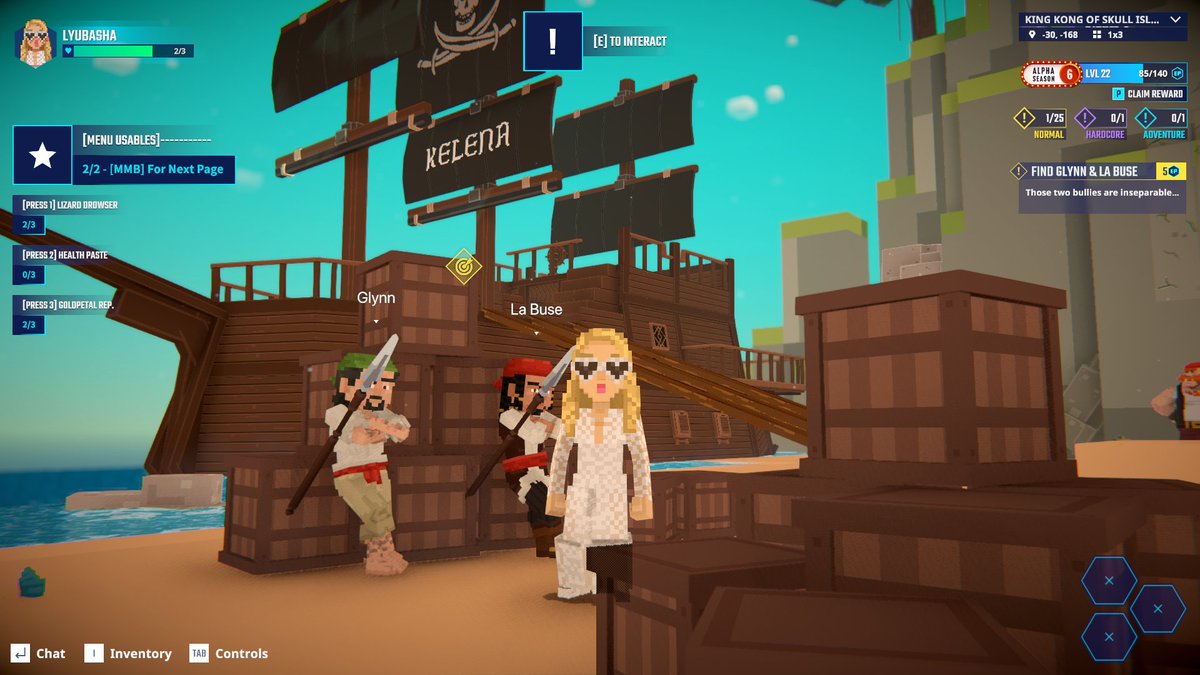 Arrgh you ready to steal some treasure? <a href="/TheSandboxGame/">The Sandbox</a>  tsbga.me/TheSandbox