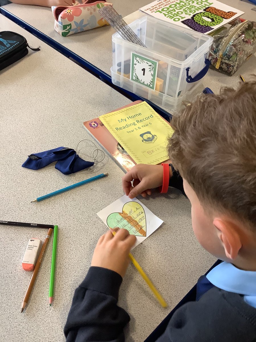 Y5M talked about friendship in RE today and wrote a friendship quality we think is important on hearts. We have put them up on display in our classroom window.