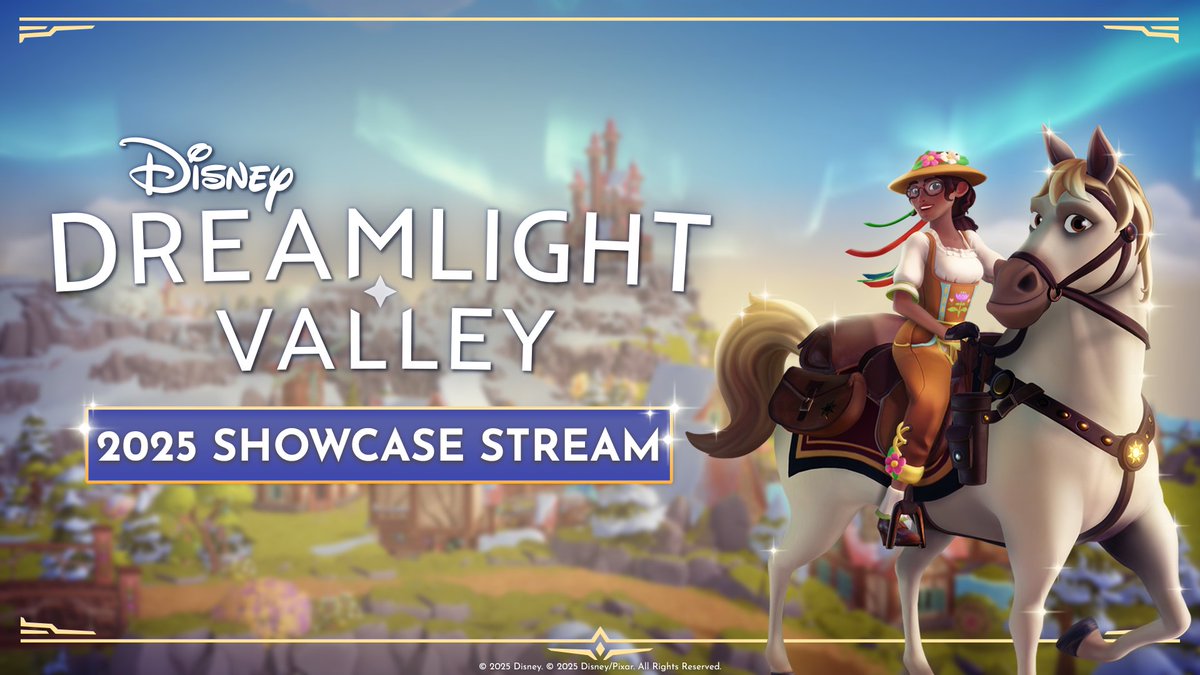 🌟 3, 2, 1... 🌟

The Disney Dreamlight Valley Showcase is LIVE!

Come join our dev team and discover all the magic and surprises coming to the Valley!
youtube.com/watch?v=yv92KK…