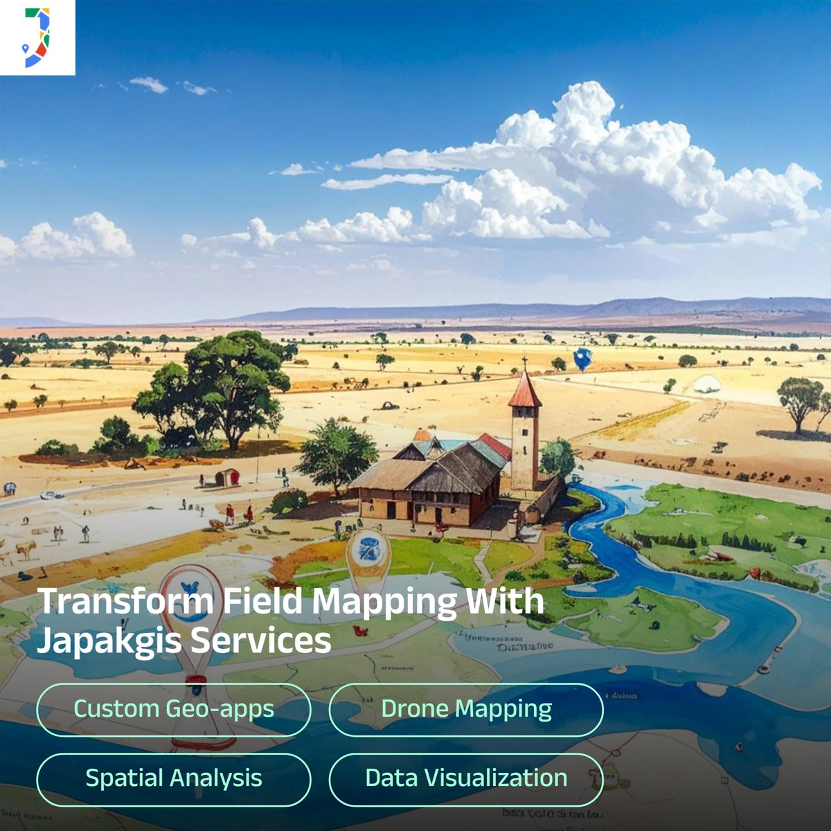 Japakgis_'s tweet image. Discover how JapakGIS leverages GIS and Remote Sensing for precise mapping activities. 🌍✨ 

#JapakGIS #EnvironmentalMapping #ClimateActionGIS #SustainableDevelopment #RealEstateMapping #CapacityBuildingGIS #GISTraining #GeoForGood #DevelopmentMapping