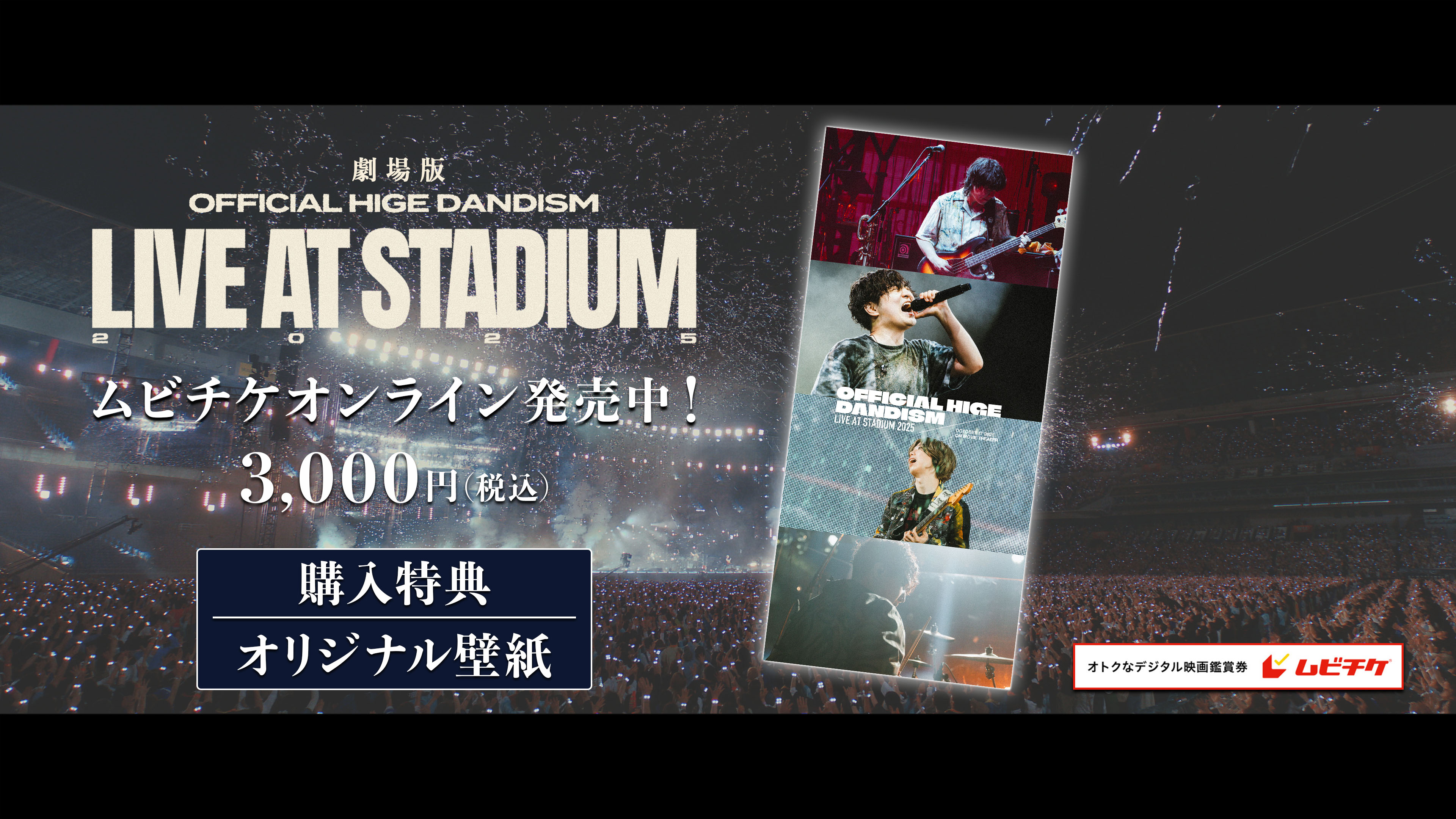 髭男メッセージ入り初期フライヤー