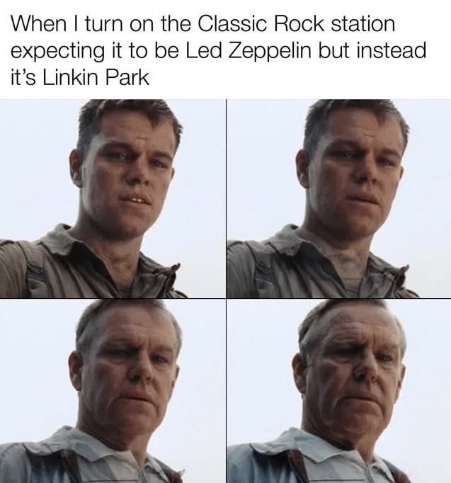 Sounds about right!  #gettingold #90’srock