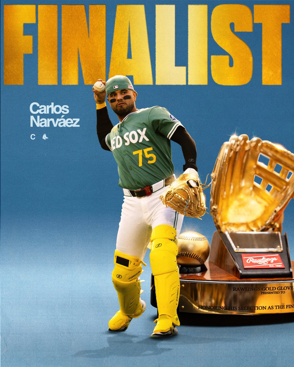 For the first time in his career, Narvi is a Gold Glove Award finalist!