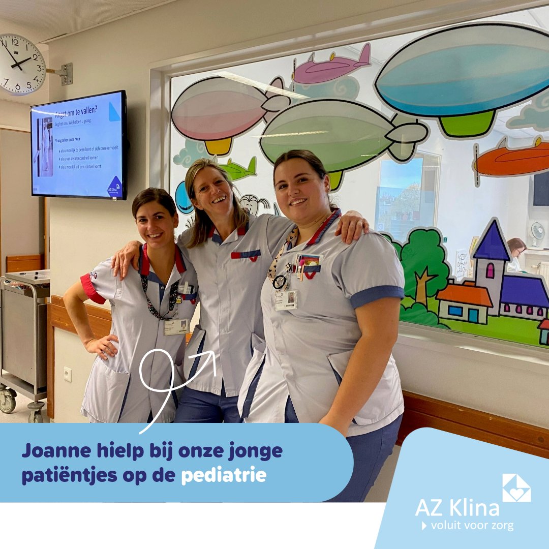 AZKlina's tweet photo. Gluren bij de buren 👀

Gisteren konden collega’s een dag meedraaien op een andere afdeling. Zo kregen ze een unieke blik achter de schermen van onder andere pediatrie, centrale sterilisatie, het labo en de technische dienst. 🏥✨

#GlurenBijDeBuren #TeamKlina https://t.co/ltF9PWSGmf