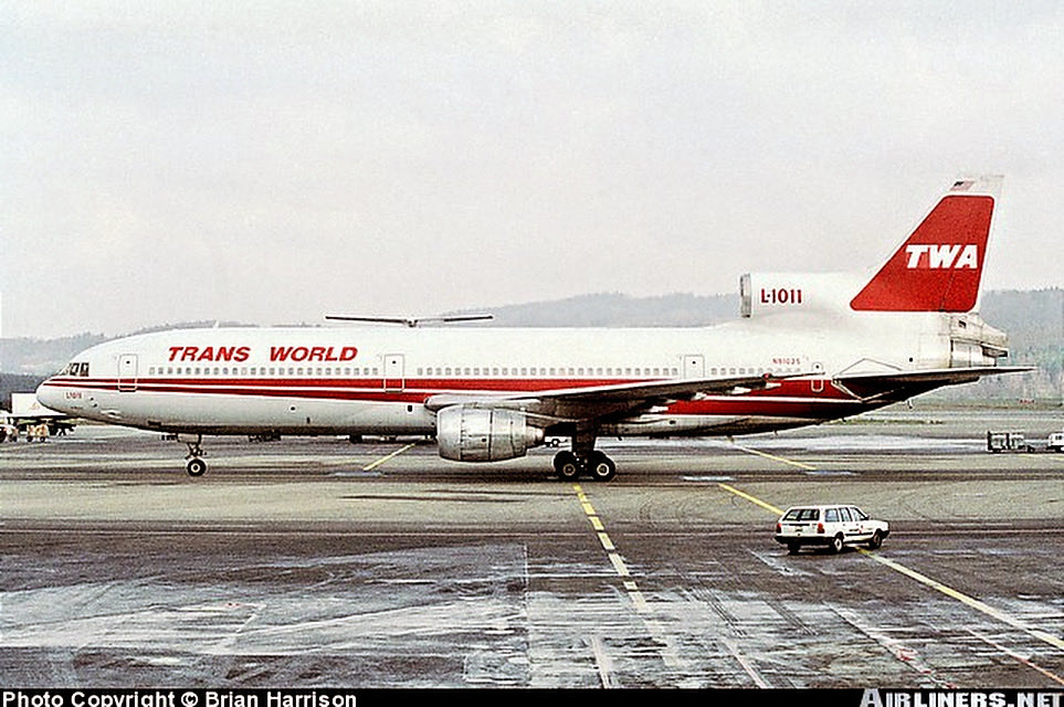 brianharrison72's tweet image. TWA - Trans World Airlines Lockheed L-1011-385-1-15 TriStar 100,  N81025 ZRH/LSZH May 1994.