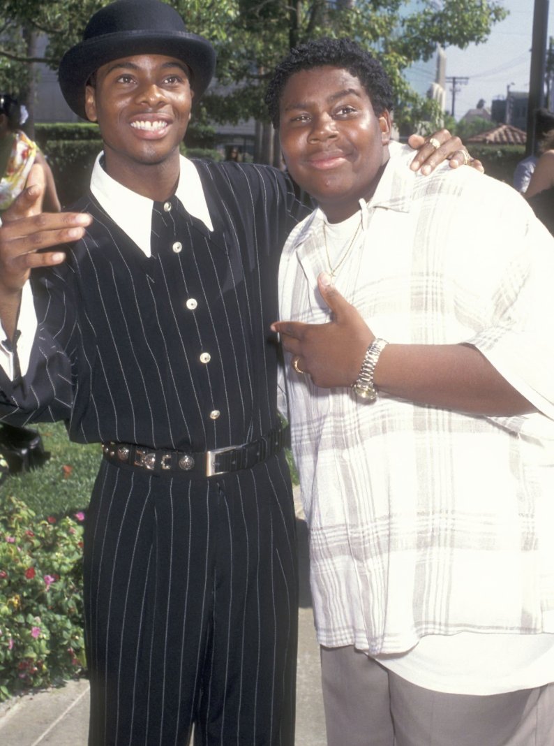 Kel Mitchell and Kenan Thompson, 1997, at the 'Good Burger' Hollywood Premiere! Photo by the wonderful Ron!