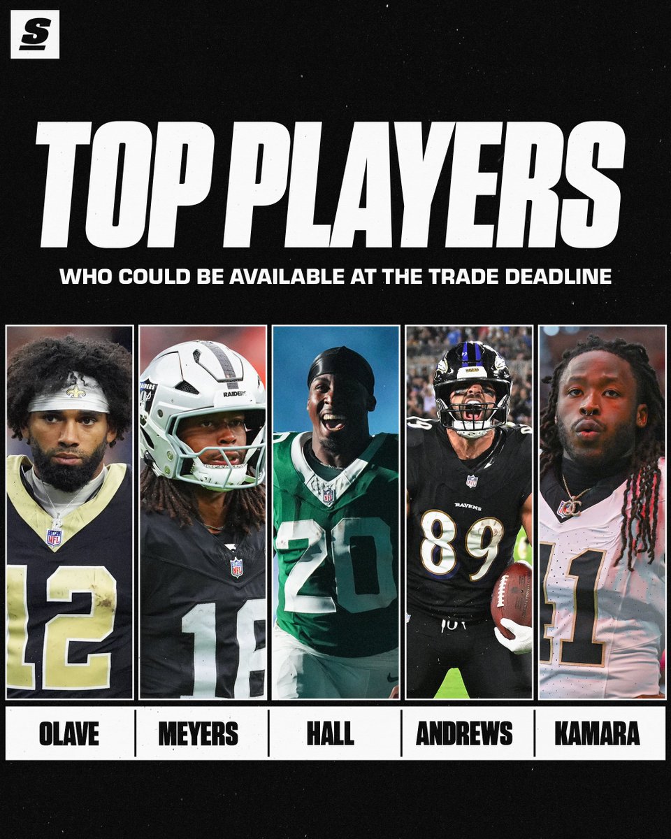 Here are the most interesting names who could still be available at the NFL trade deadline. ➡️ thescore.com/news/3324150