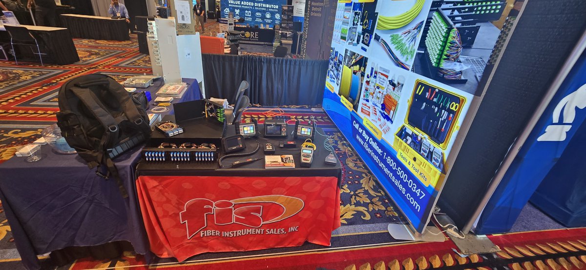 FISsales's tweet image. Here we are, in Las Vegas for the WISPAPALOOZA!
Stop by Booth #222 to see cutting-edge products, expert insights, and hands-on demos you won’t want to miss from FIS! #fiberoptics #WISPAPALOOZA #techinnovation