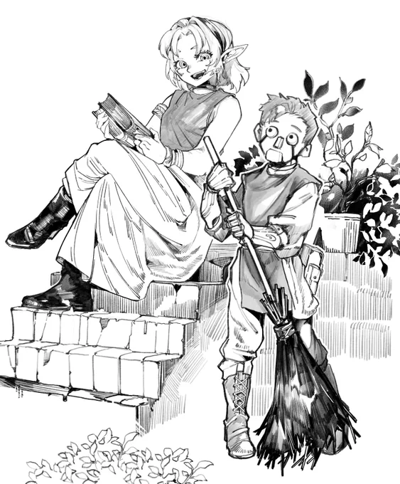 Day10 Sweep
#Inktober2025 